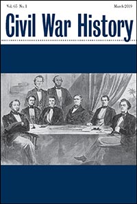 Civil War History Journal 65.1. Kent State University Press.