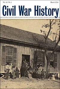 Civil War History cover 62.1