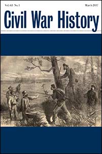 Civil War History Cover, Vol. 63.1