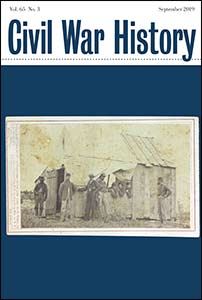Civil War History Journal Cover 65.3