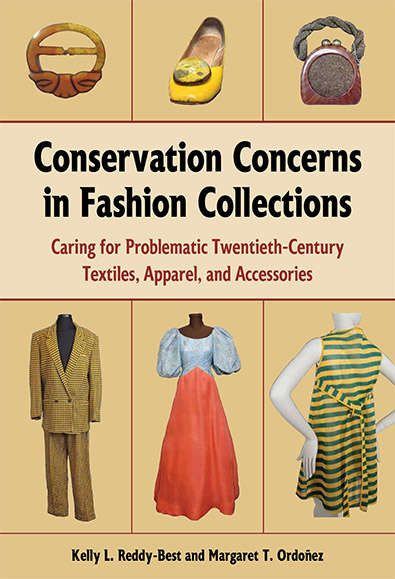 Conservation Concerns in Fashion Collections cover. Kent State University Press