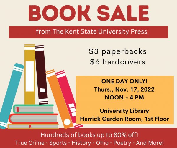 KSU Press book sale 2022 image