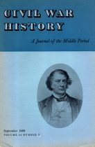 Issue No. 1 of Civil War History. Cover